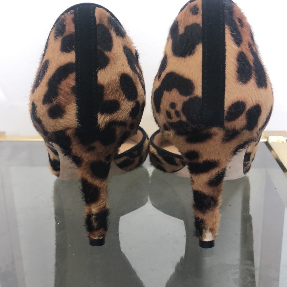 J crew collection Valentina calf hair d’orsay pumps size 7.5​ - Picture 6 of 12
